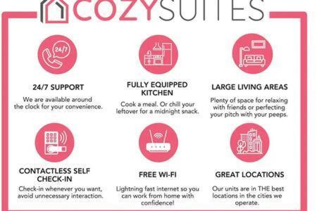 Cozysuites Studio Apartment In Urban Indy Indianapolis Extérieur photo